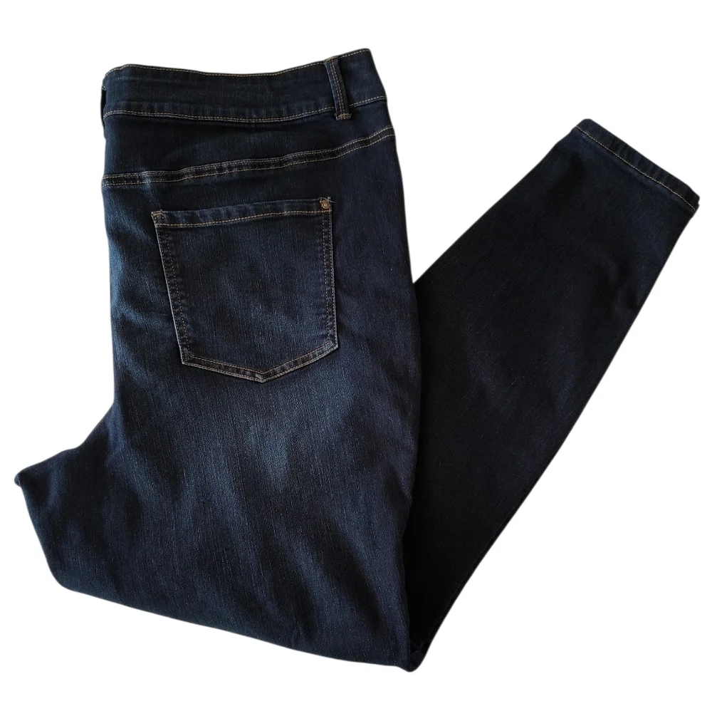 Maurices Everflex High-Rise Skinny Jeans Size 24W Long
